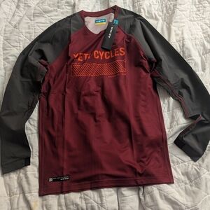 🚲 Yeti Renegade Ride Top, MTB Cycling Jersey, Lagoon, S